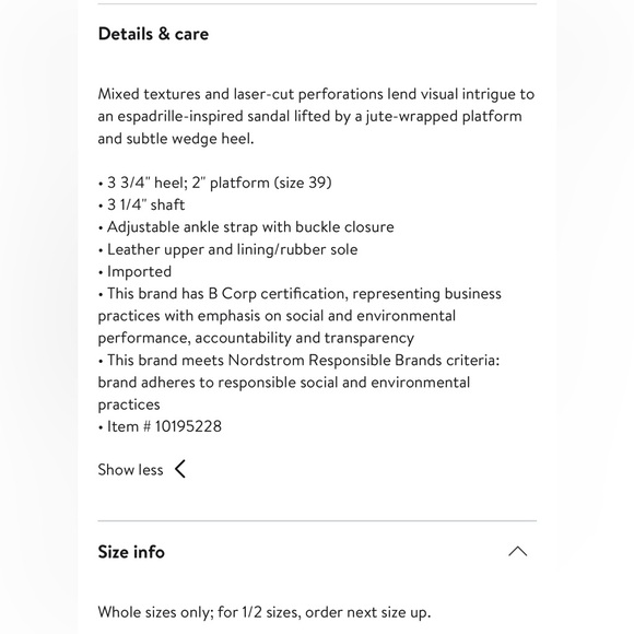 See by Chloé Glyn Ankle Strap Espadrille Platform Wedge Sandal - Picture 3 of 8